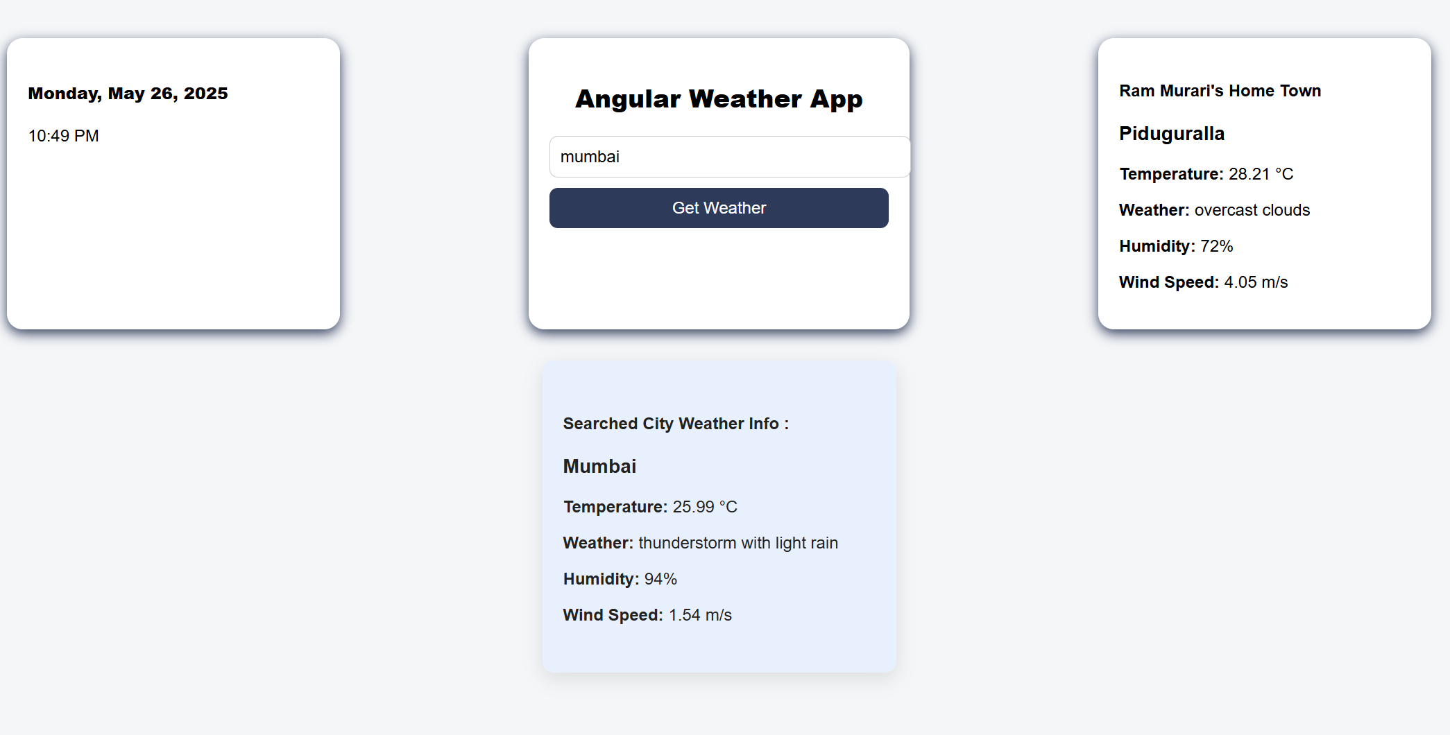 Weather Info App Thumbnail